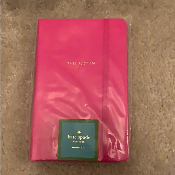 Kate spade lined notebook